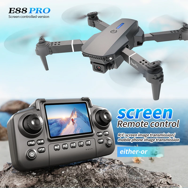 Drone Battery Box - Профессиональный дрон E88 PRO с экраном