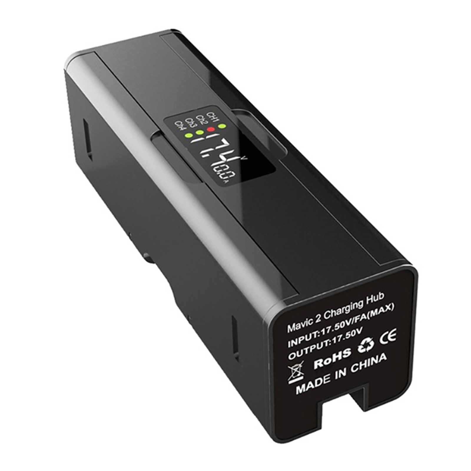 Drone Battery Charger - Зарядное устройство 4-в-1 с LED-дисплеем для