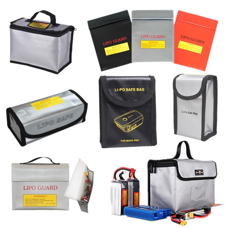 Drone Battery Bag - Огнестойкая, взрывозащищенная, водонепроницаемая защитная сумка для