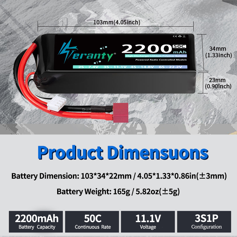 Аккумулятор TERANTY 3S 2200/24 – обзор и цена Drone Battery Connector