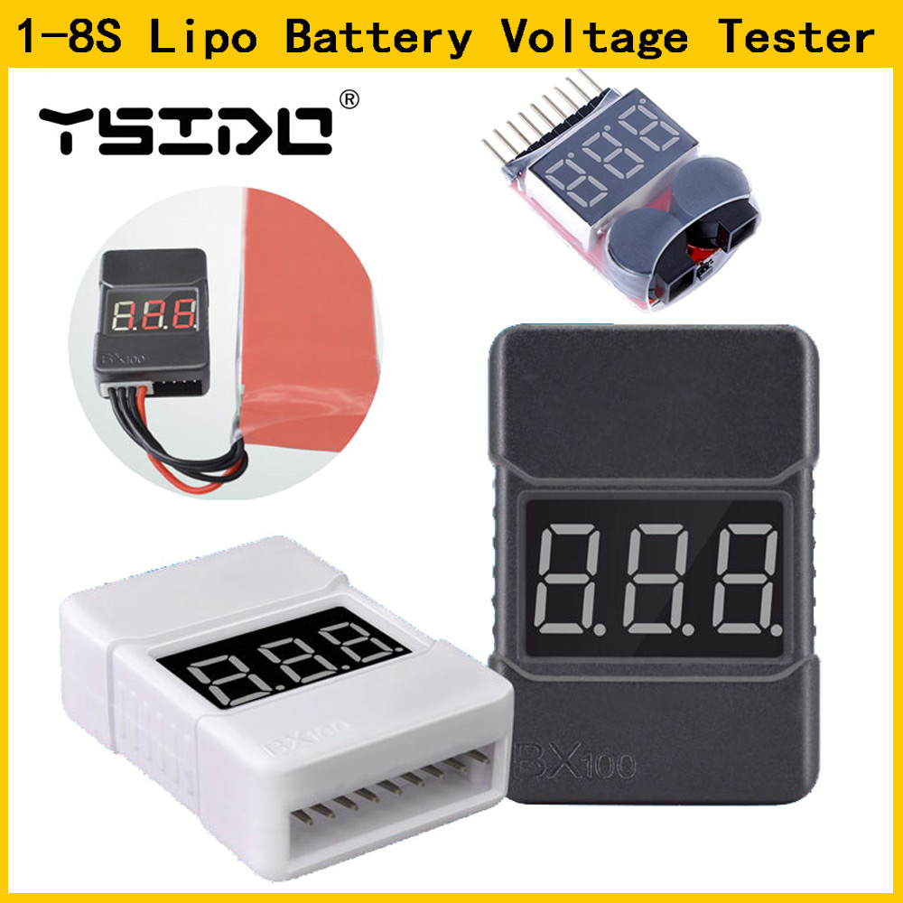 1-8S Lipo тестер напряжения ба – обзор и цена Drone Battery Voltage Checker
