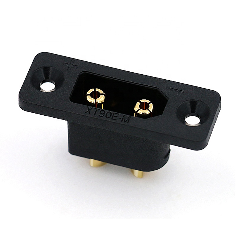 30PCSAmass Black XT90E-M Разъе – обзор и цена Drone Battery Connector