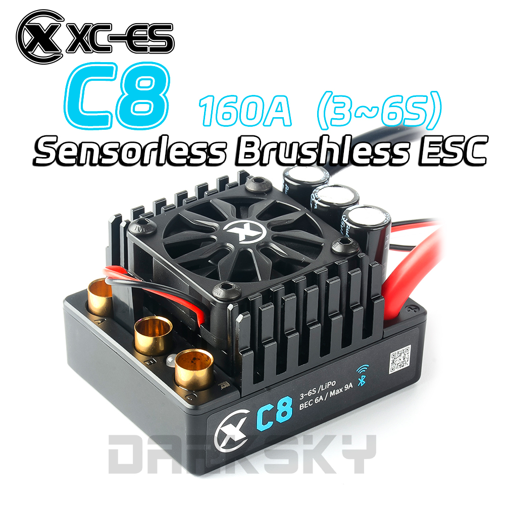 XC-ESC C8 160A Бесщеточный ESC – обзор и цена Drone Battery 6S