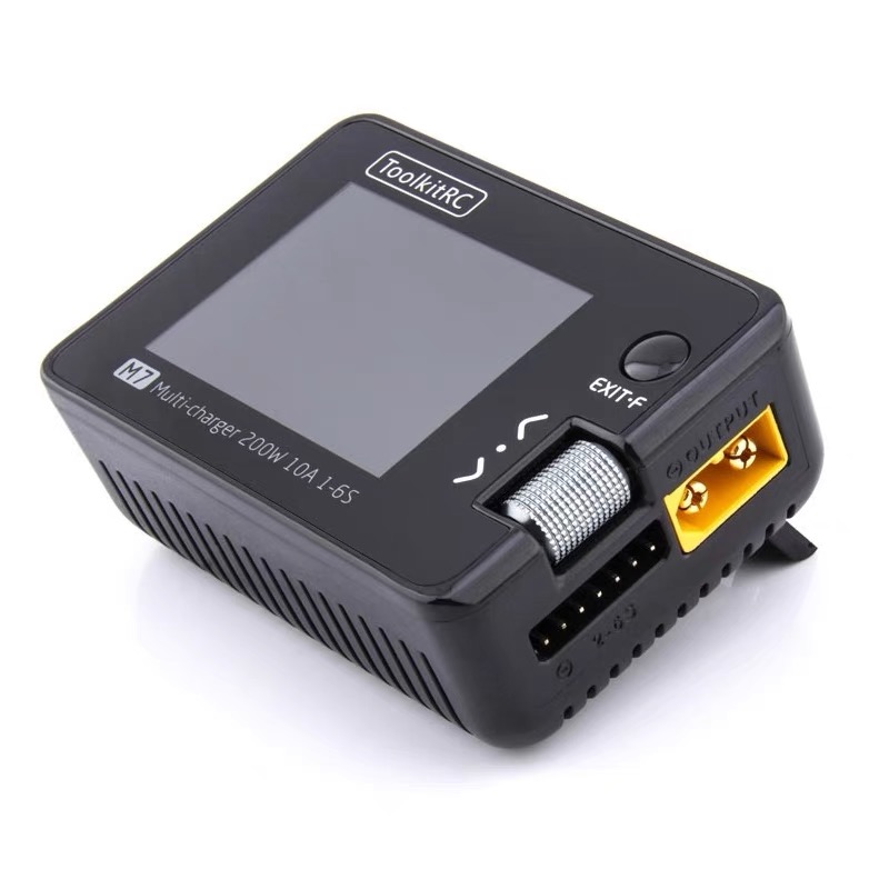 Для ToolkitRC M7 200 Вт 10A За – обзор и цена Drone Battery Voltage Checker